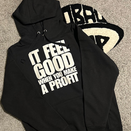 FEEL 2 GOOD HOODIE(black)
